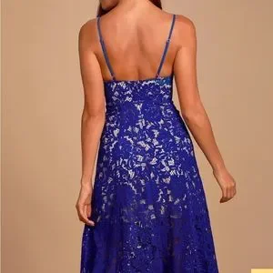 Bodycon Dress Lulus Navy Blue Lace Dress Lulus Dresses Lulus One Wish Royal  Blue Lace Midi